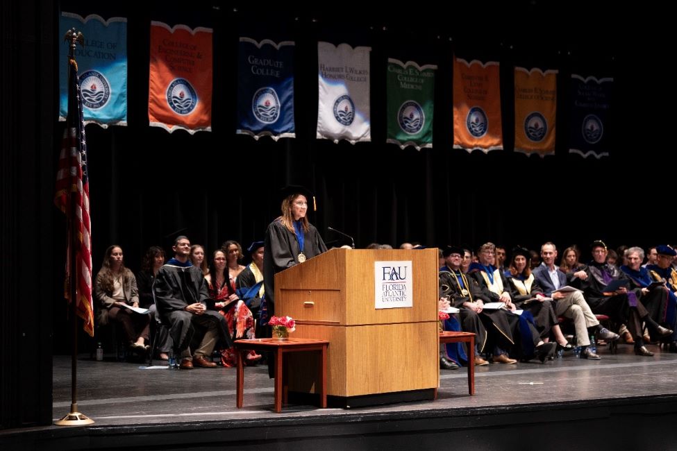 Florida Atlantic University’s 55th annual Honors Convocation recognizes the University’s most outstanding students and faculty.