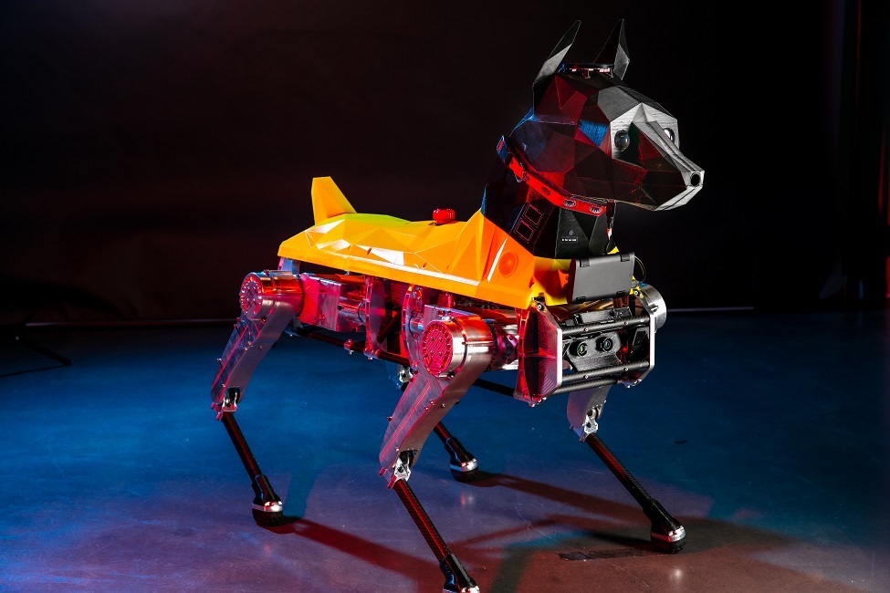 Astro, Robodog, Artificial Intelligence, Technology, Machine Machine Perception and Cognitive Robotics Laboratory, Cognition, Neuroscience, Brain Institute, Science, Engineering, Center for Complex Systems and Brain Sciences 