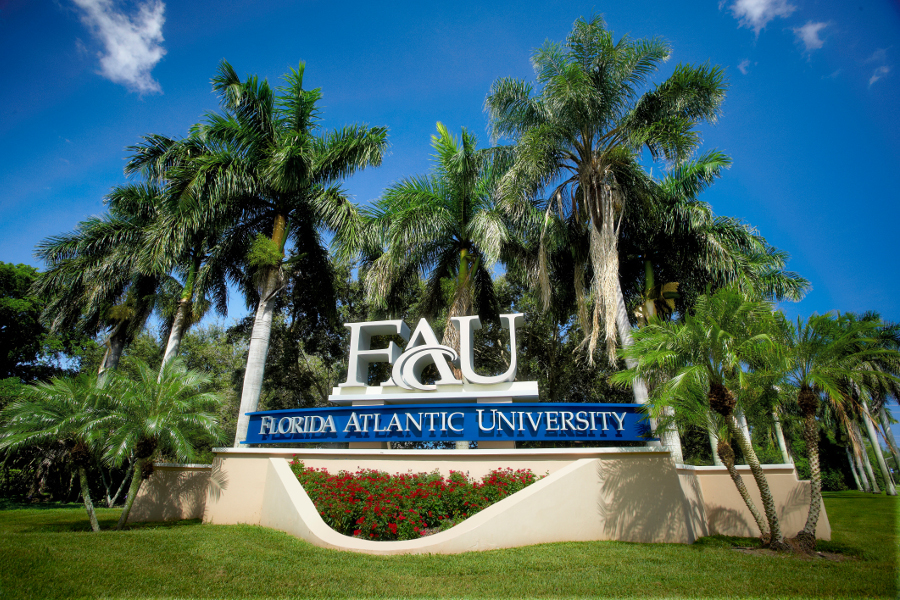 FAU entrance