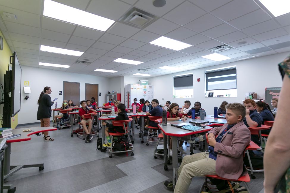 Students enjoy learning at Florida Atlantic University’s A.D. Henderson University School
