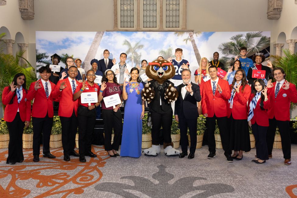 Celebrating Florida Atlantic University’s 65th year, more than 1,000 friends of the university joined President Adam Hasner and First Lady Jillian Hasner for Soirée 65 in support of student-success initiatives. 