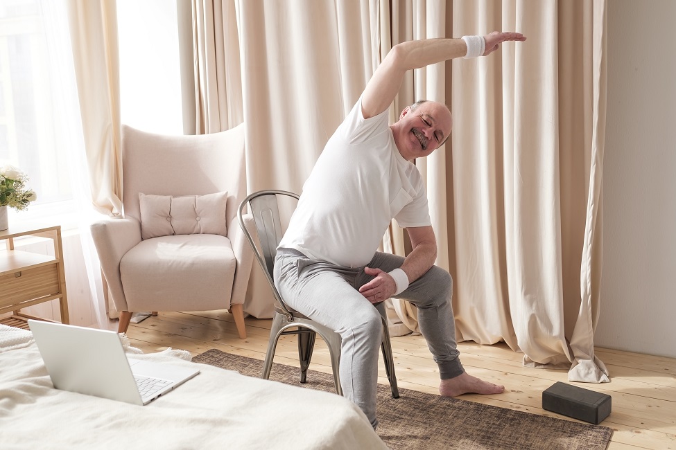 Online Chair Yoga Viable for Isolated Older Adults with Dementia