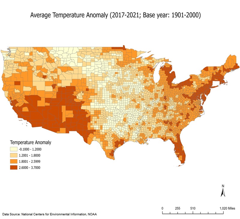 Temperature Map