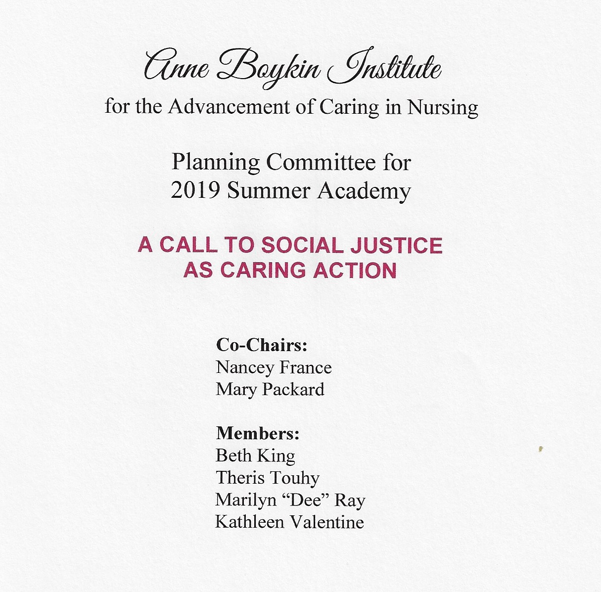 Planning Committee 2019