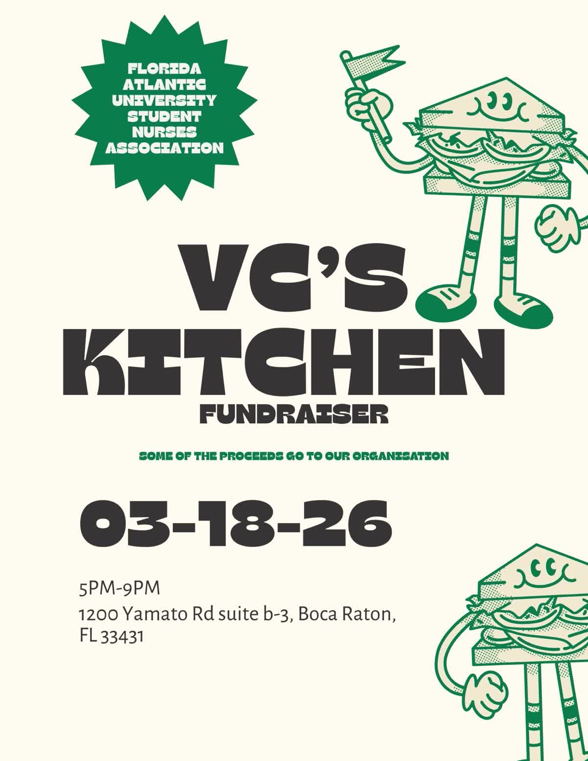 SNA Fundraiser, 2026