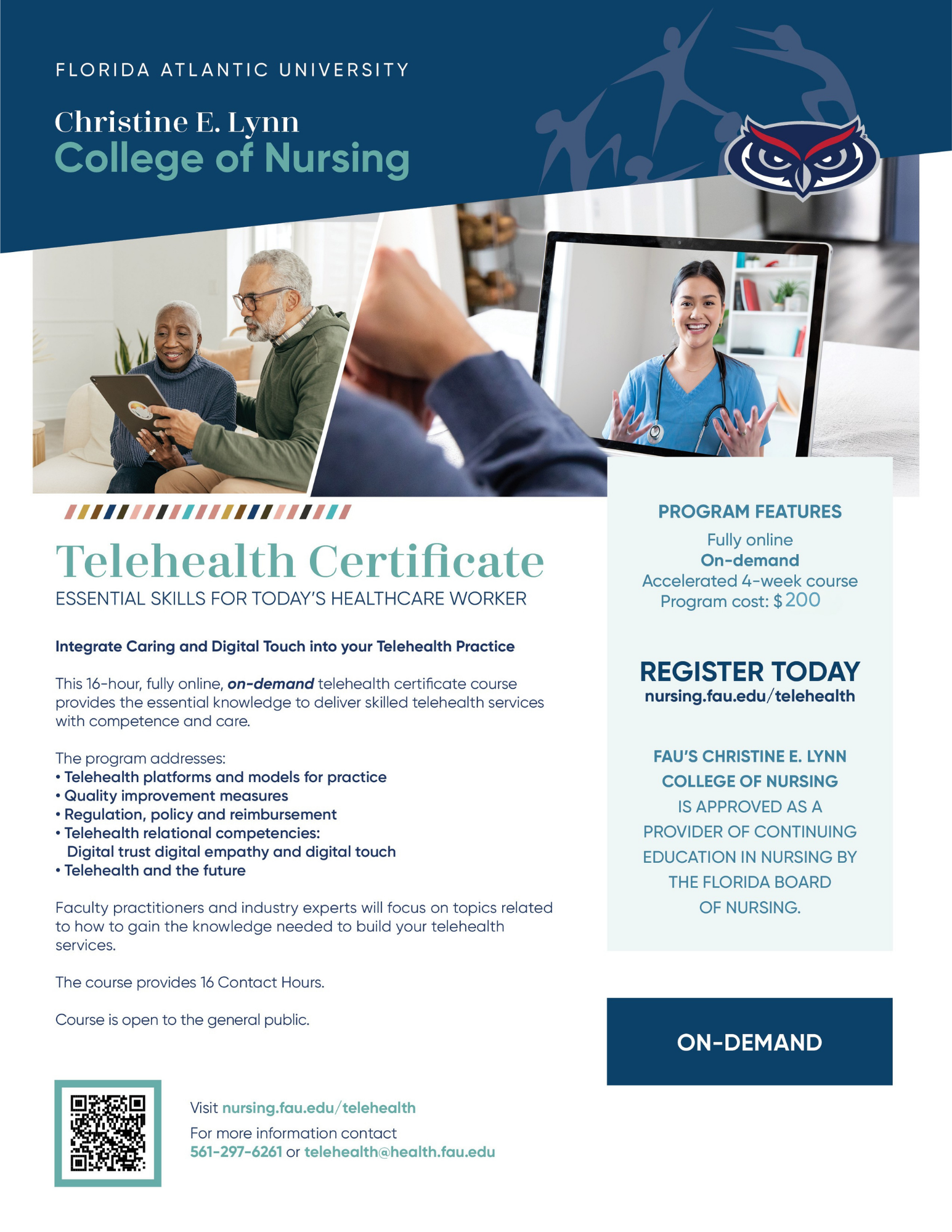 Telehealth cert Flyer