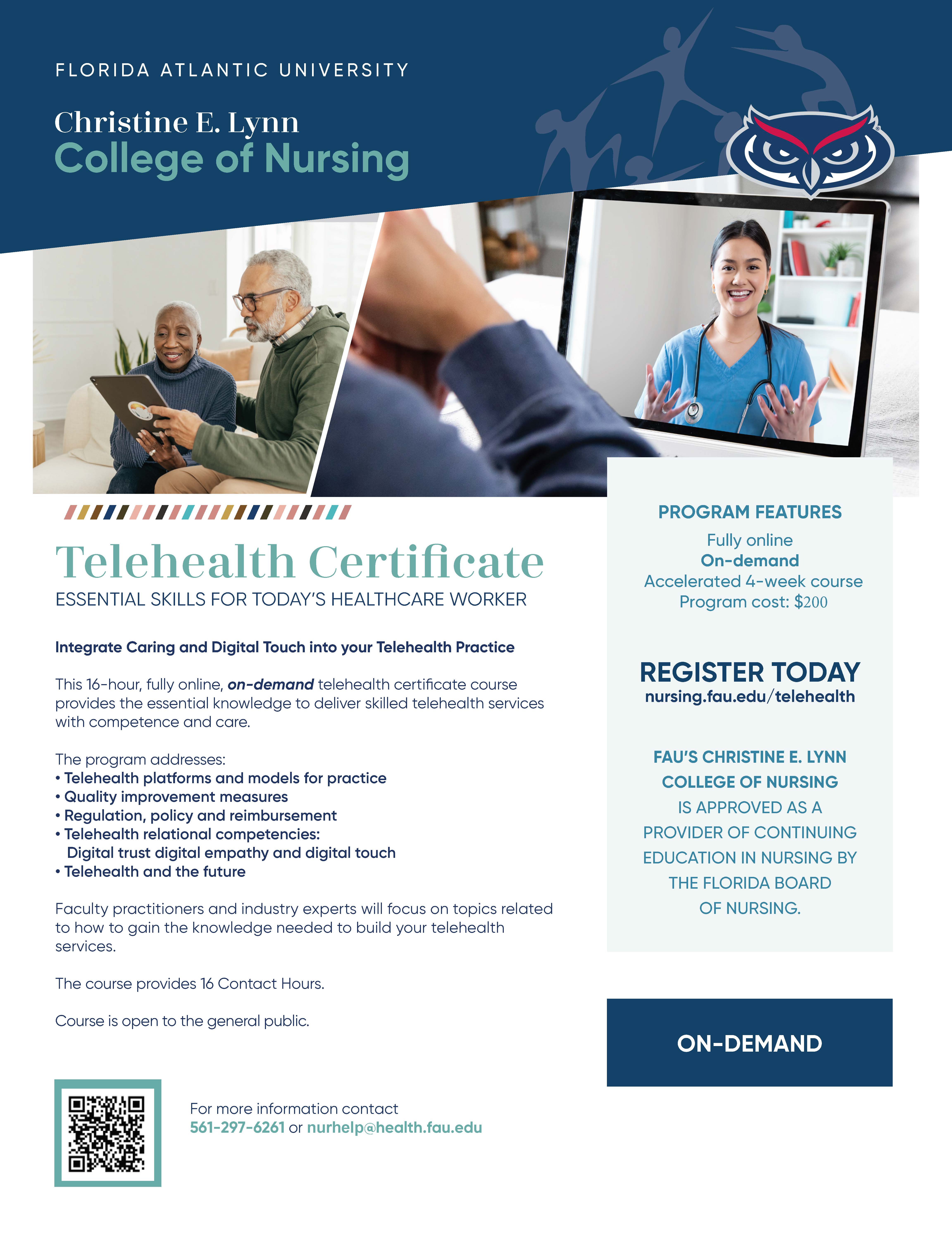 Telehealth cert Flyer