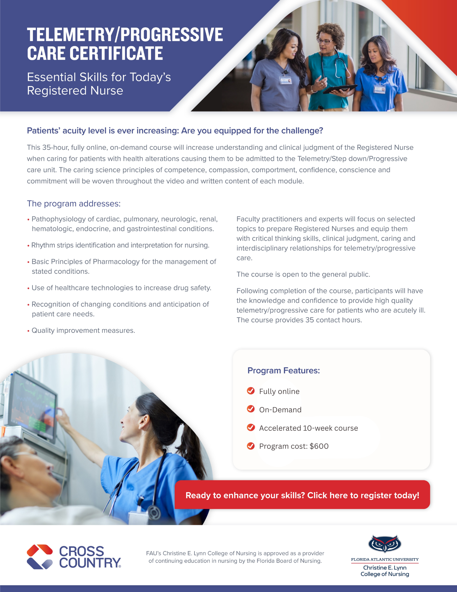 Telemetry cert Flyer