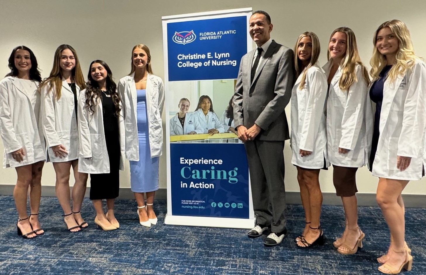 Celebrating the College of Nursing White Coat Recipients
