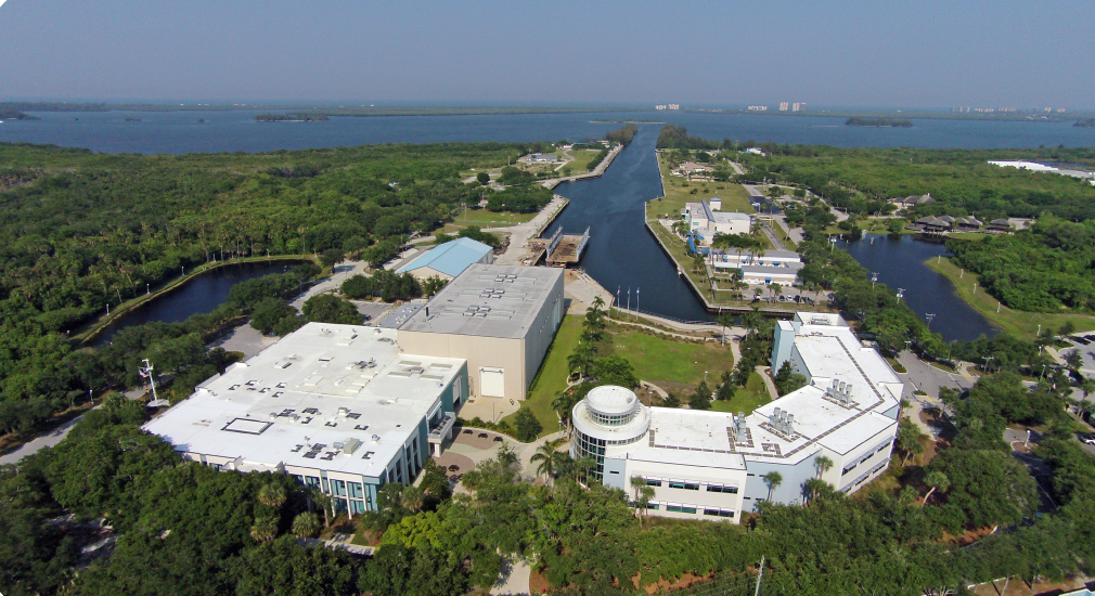 HBOI campus aerial view