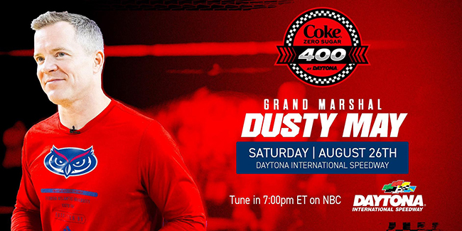 Dusty May Named Grand Marshal for NASCAR’s Coke Zero Sugar 400