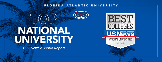 FAU Recognized as a Top University by ‘U.S. News & World Report’