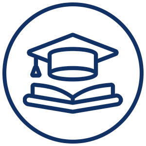 graduation cap icon - Floyd Scholars