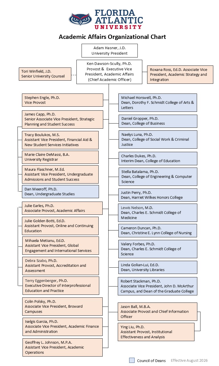 aa org chart