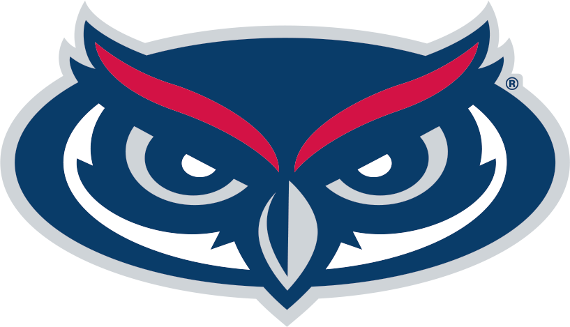 Florida Atlantic University Owl Head logo