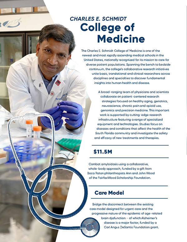 Medical researcher in lab (College of Medicine)