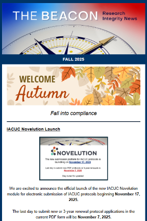 Beacon newsletter fall 2026