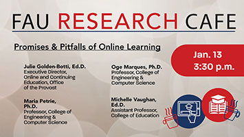 Research Cafe: Julie Golden-Botti, Ed.D., Marie Petrie, Ph.D.