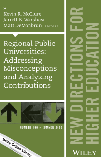 Regional Public Universities: Addressing Misconceptions and Analyzing Contributions