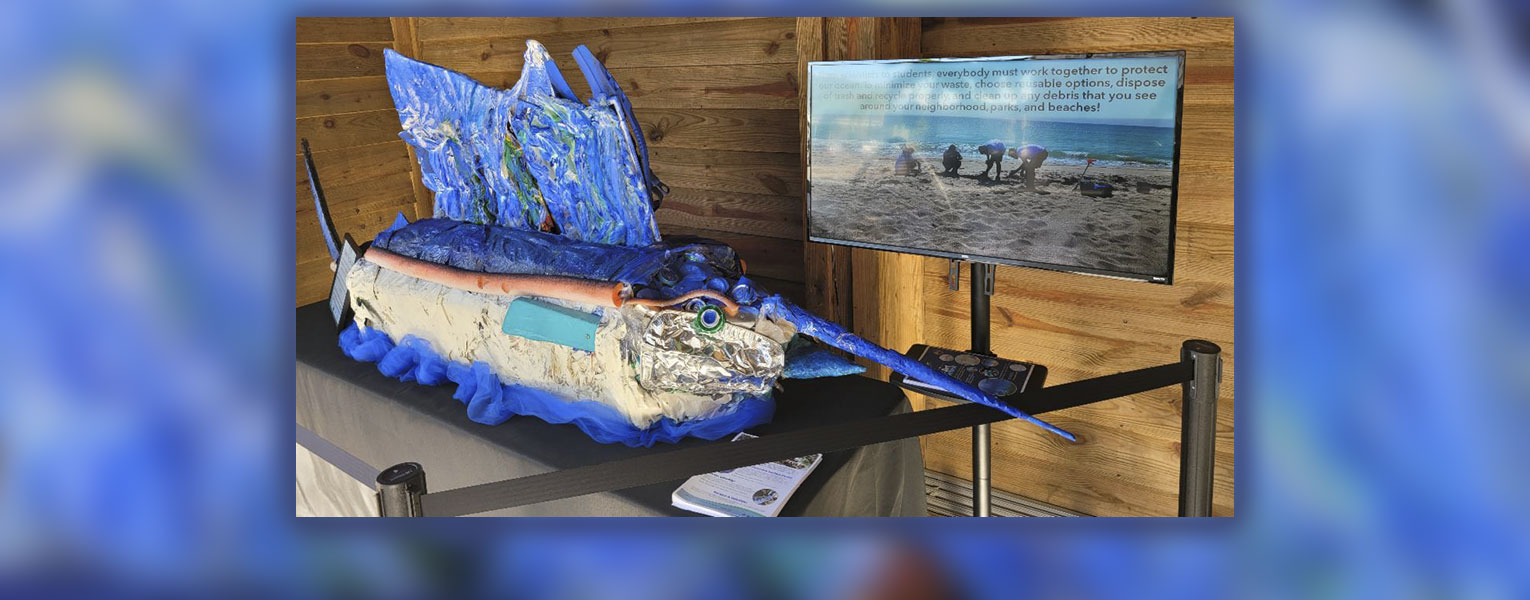 Marine Debris Art Now on Display