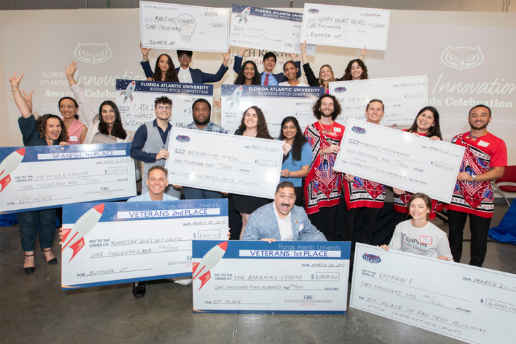 NanoSense Wins First Place in FAU’s Business Pitch Competition 