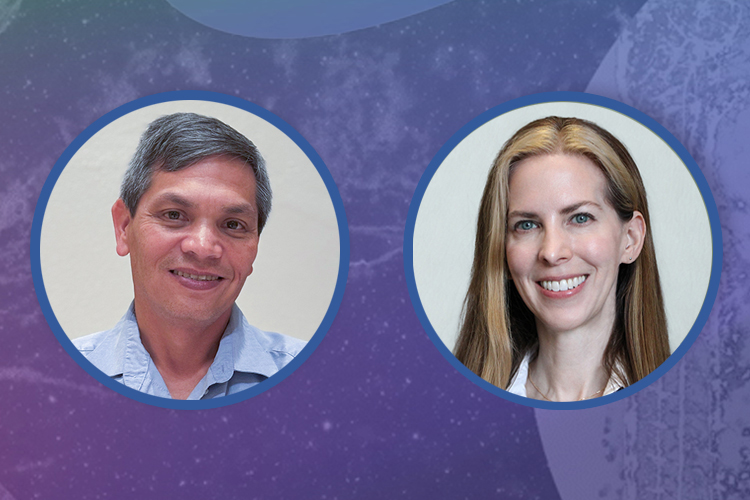 Jay Paredes, left; Anne Fennimore