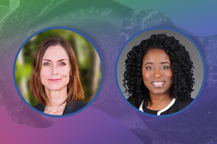 Beth Pratt, left; Jacquie Marshall