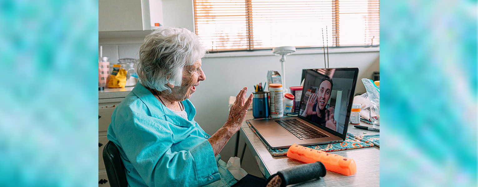 Virtual Get Togethers  Ease Isolation in Older Adults 