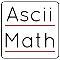 logo of AsciiMath 