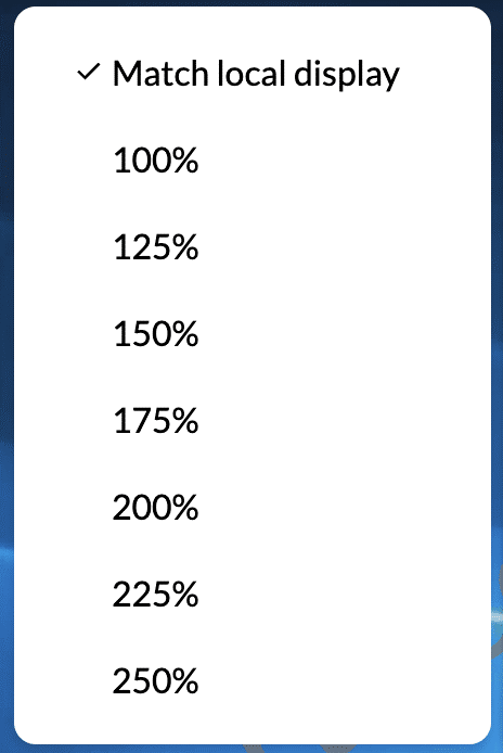 Apporto cloude scale selections