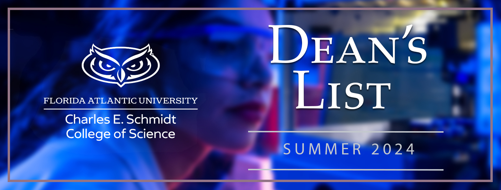 Dean's List SUMMER 2024