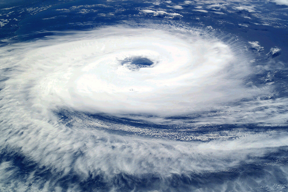Yijie Zhu, Ph.D. - 2004 Cyclone Catarina from ISS
