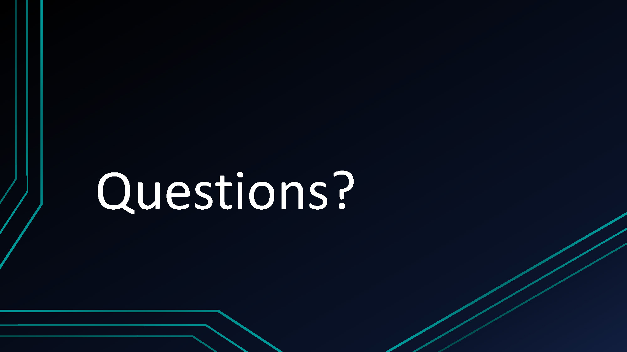 Slide 16: Questions