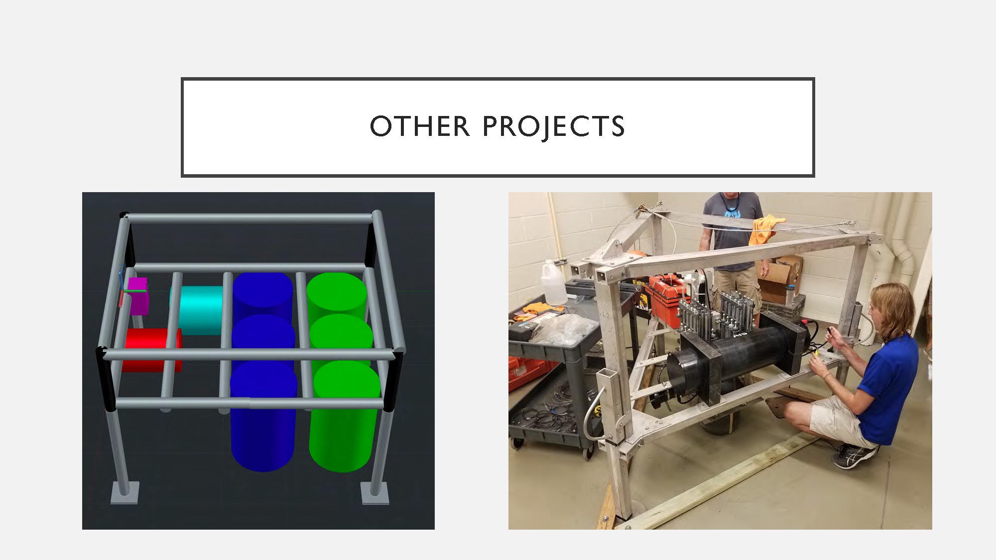Slide 9: Other Projects section title slide