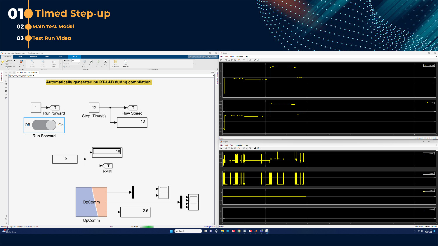 Slide 13: Diagram of Timed Step-up