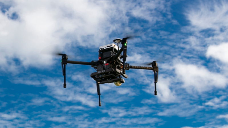 flying drone