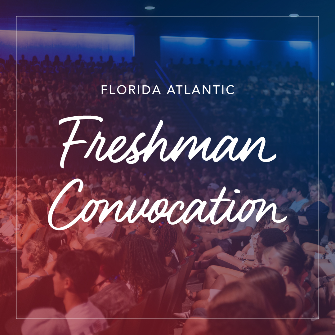 Group of students at Freshman Convocation