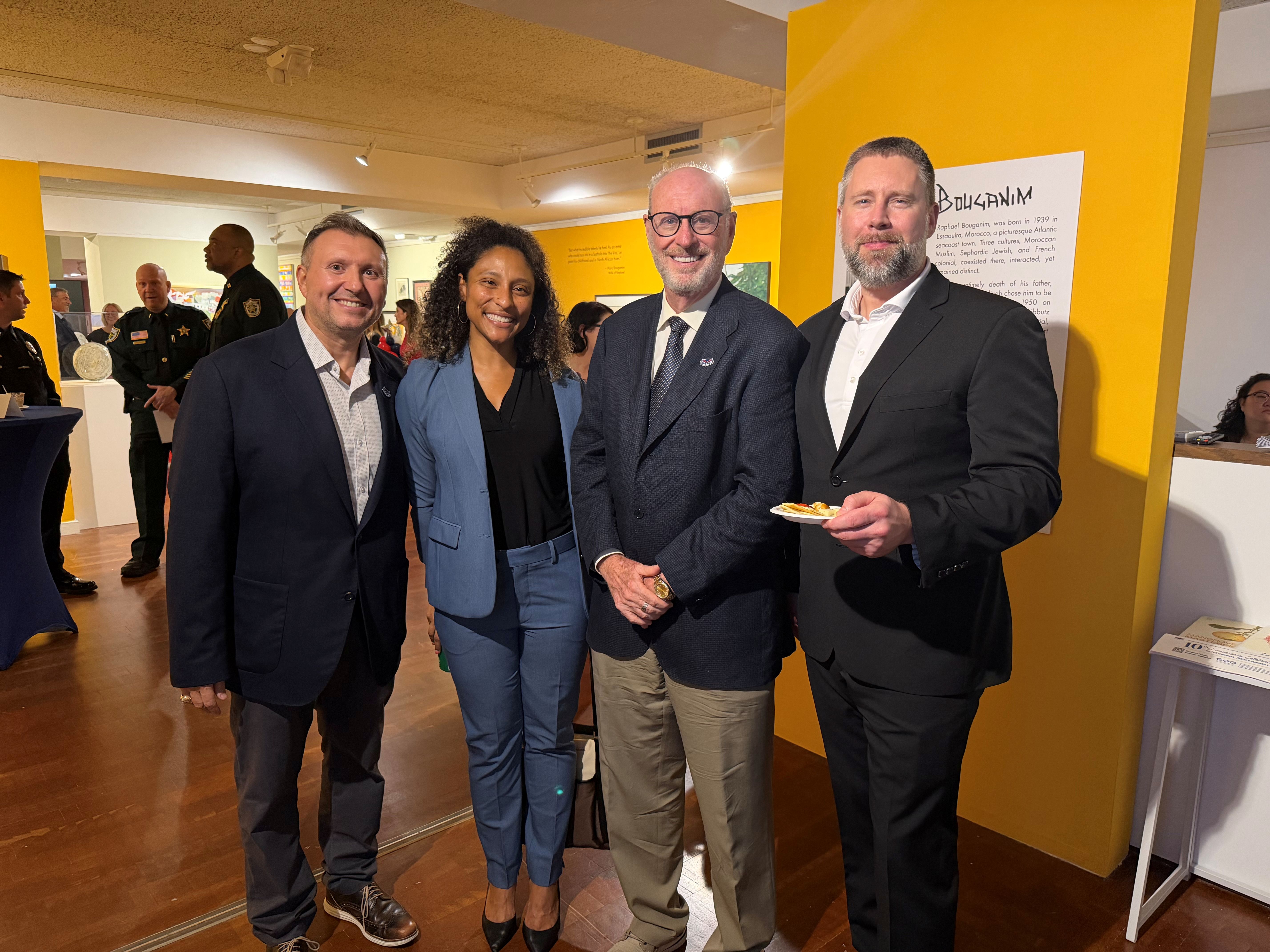 Tony Andenoro, Jessica Ashley Grobman-Morales, Joel Feldman and Dr. Ryan Meldrum