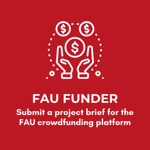 Fund funder submit a project brief for FAU Crowdfunding platform