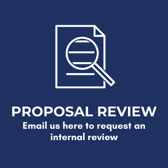 Proposal review request an internal review of your grant proposal