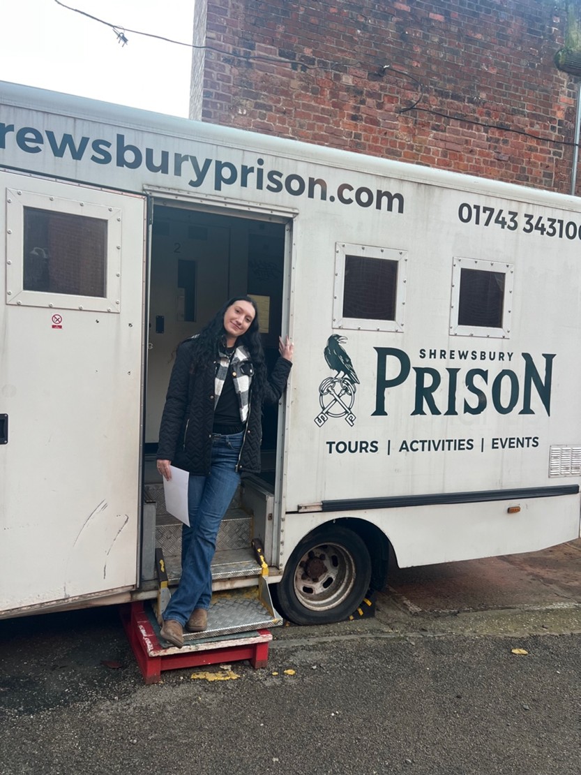 One of the many prisons and jails Anderson visited in Europe