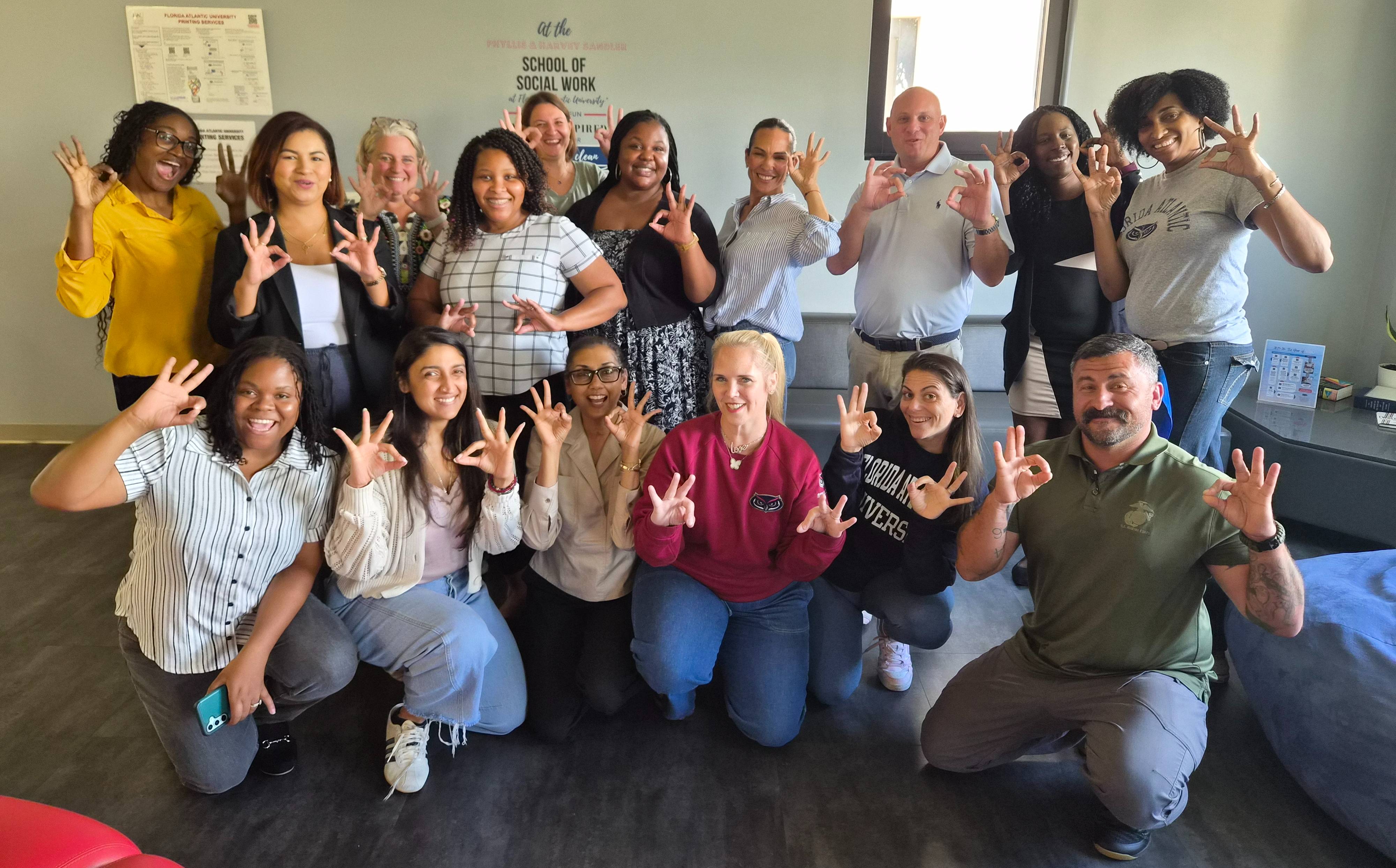 Doctor of Social Work group photo
