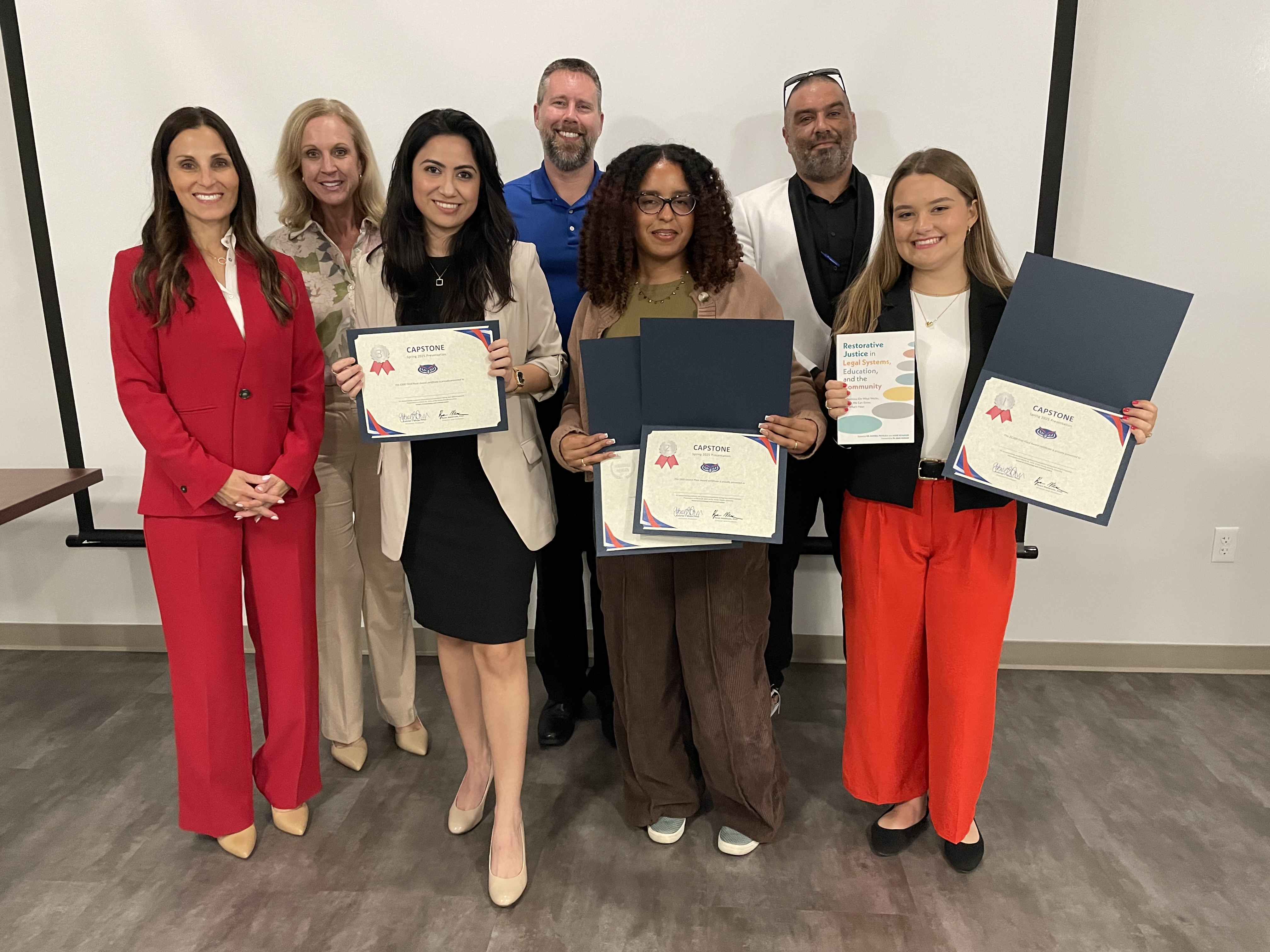 Rachael Smith pictured next to Sigal Rubin