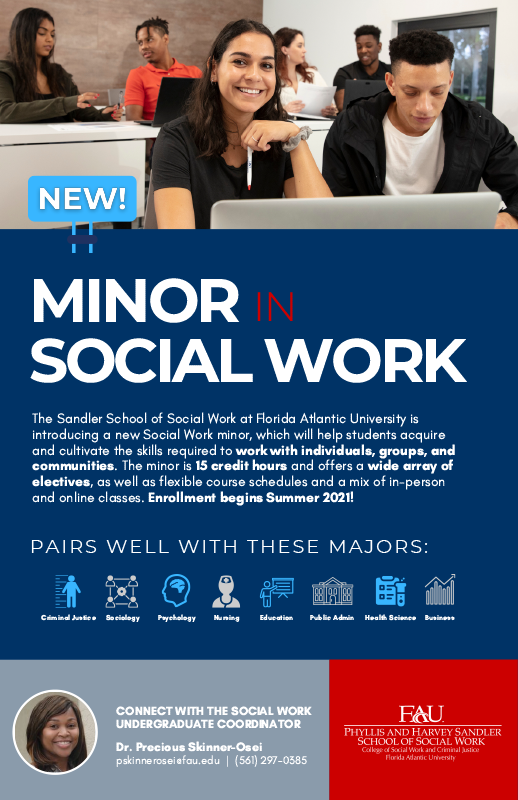 Minor in Social Work Flyer