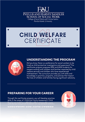 Child Welfare Certificate Infographic