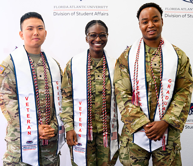 Military and Veterans Success Services graduations of 2025 