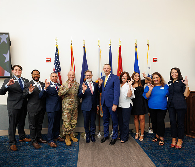 Military and Veterans Success Services graduations of 2025 