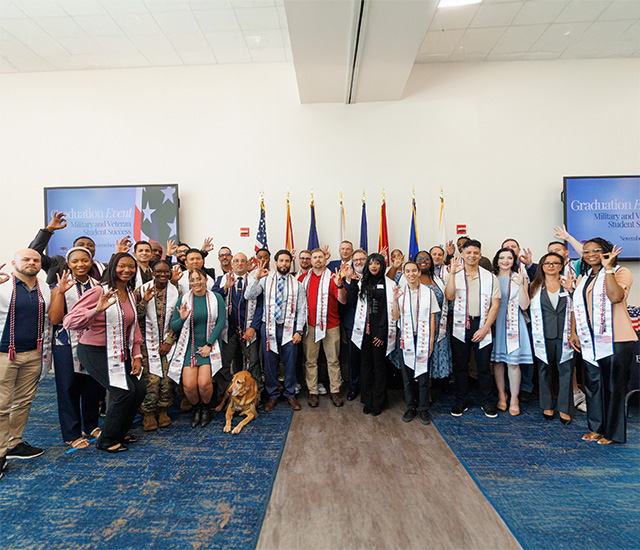 Military and Veterans Success Services graduations of 2025 