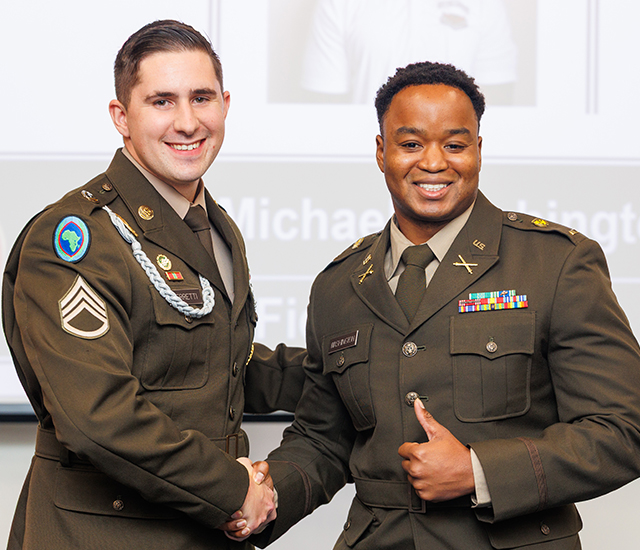 Military and Veterans Success Services Fall  graduations of 2025 